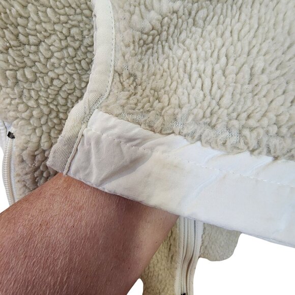 Vintage Patagonia Synchilla Nylon Blocked Polar Fleece Jacket womens size Small - Picture 3 of 4